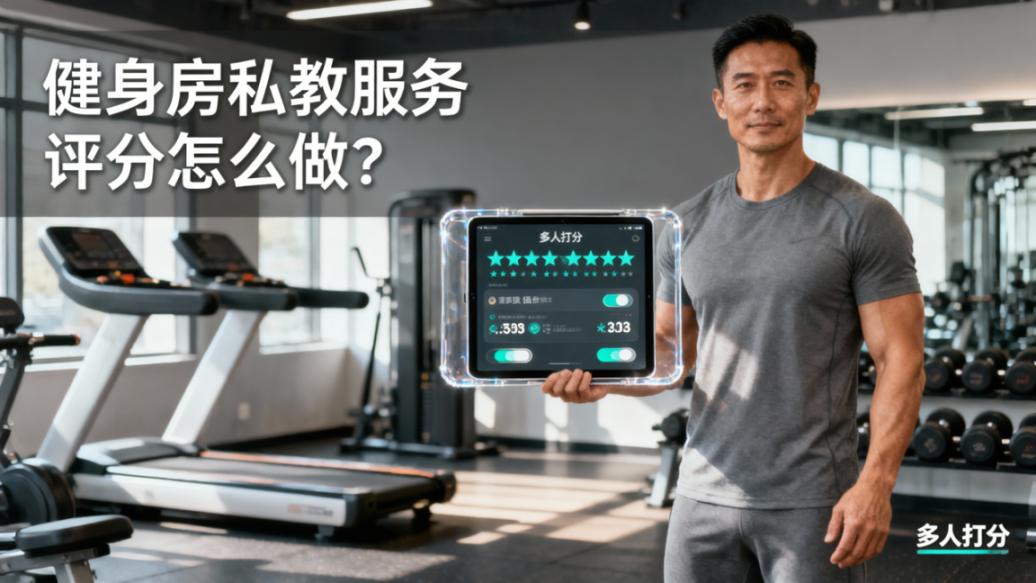 健身房私教服务评分怎么做？自定义指标+多人匿名打分+实时导出结果实操教程