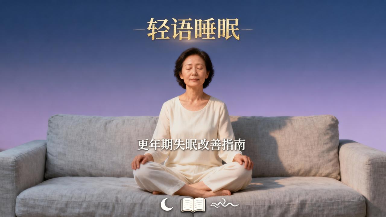 更年期失眠怎么改善？轻语睡眠助眠音频+睡眠日记实操指南