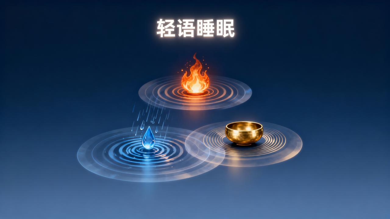 自然白噪音助眠真的有效吗？火声雨声钵音怎么选才睡得香
