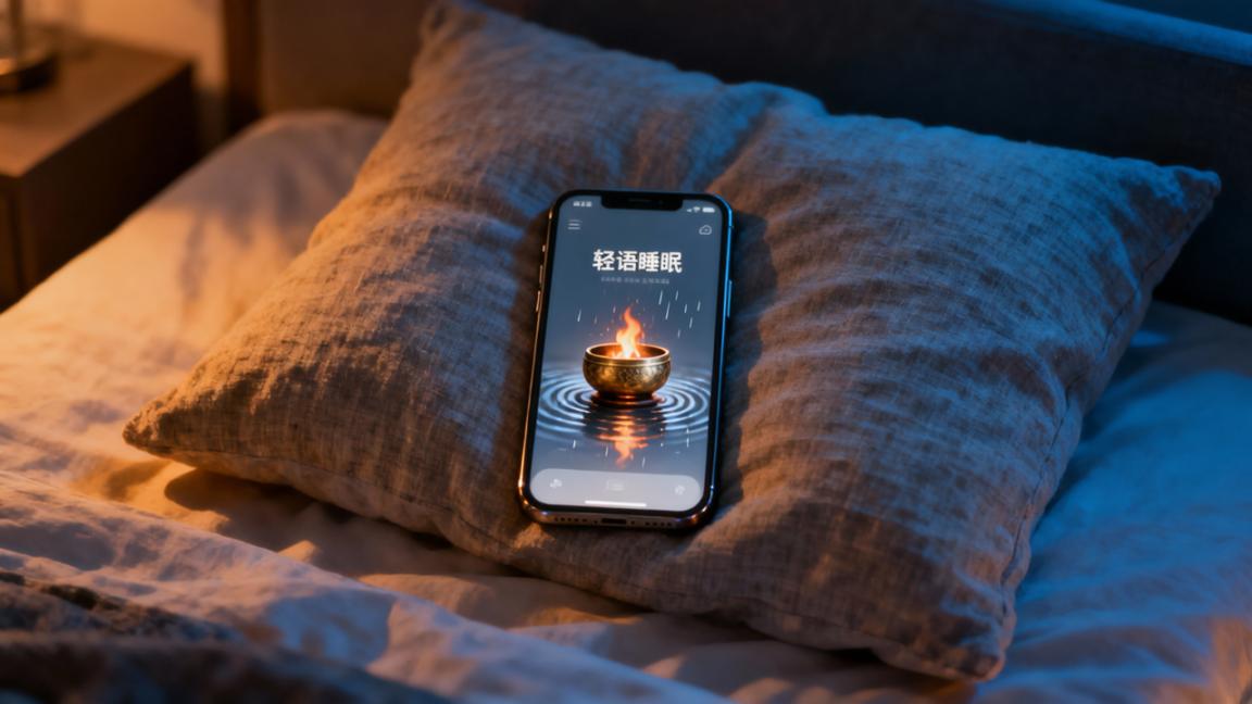 晚睡强迫症怎么治？用火声雨声钵音助眠的睡眠小程序实操指南