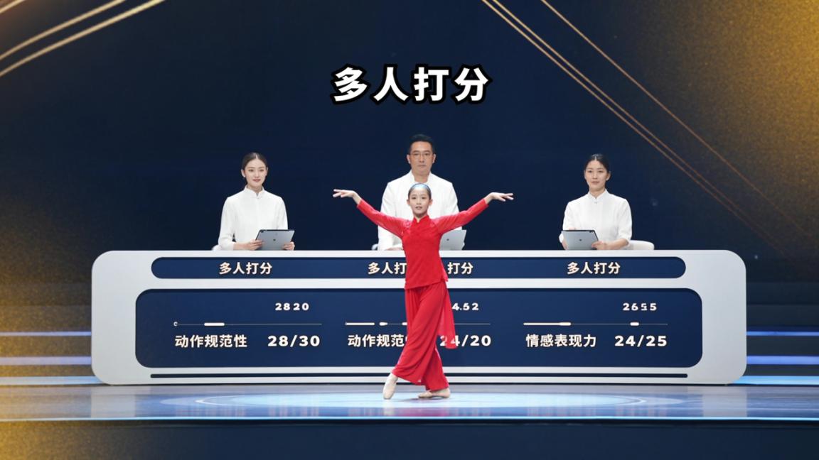 舞蹈比赛评分标准怎么定？用【多人打分】自定义指标+多人实时打分，现场出分不手忙脚乱