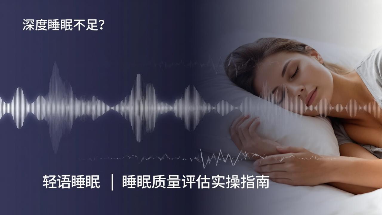每天睡8小时还是困倦乏力？怎么判断是不是深度睡眠不足｜轻语睡眠睡眠质量评估实操指南