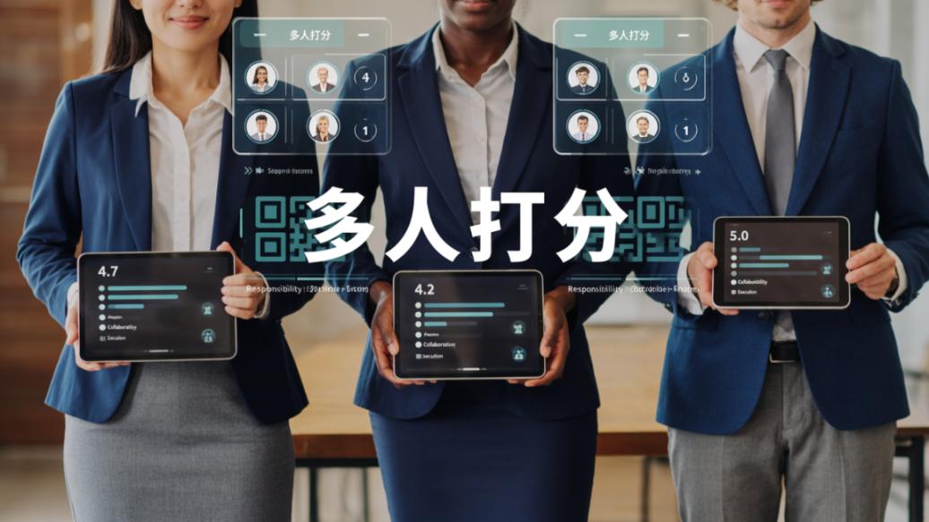 多人打分工具怎么用？绩效考核/民主测评/比赛评分实操步骤详解